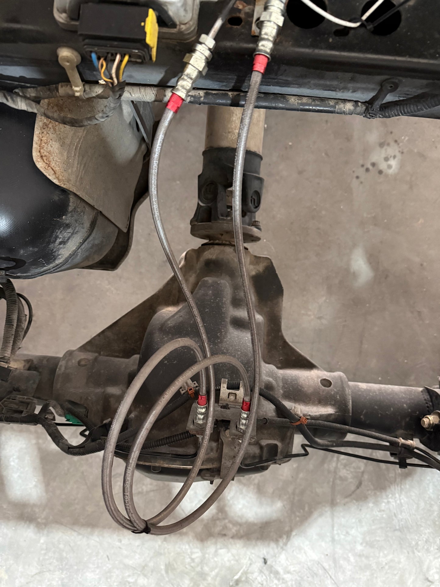 Extended Stainless Steel Brake lines