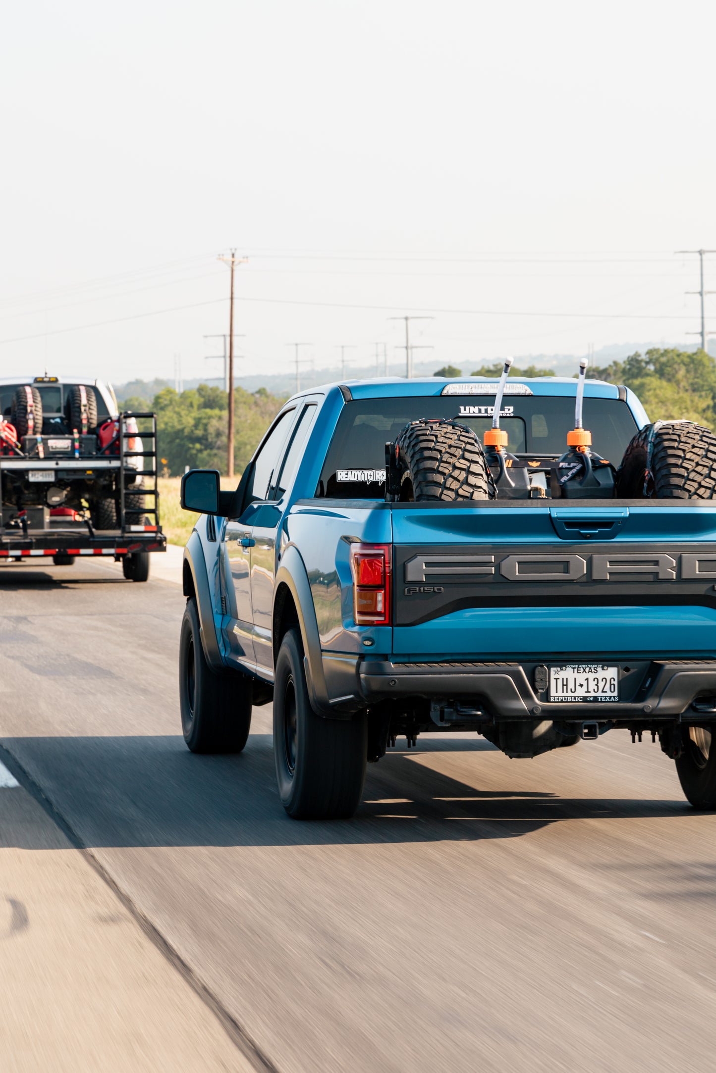 Gen 2 & 3 Ford Raptor Chase Rack & bedside Support