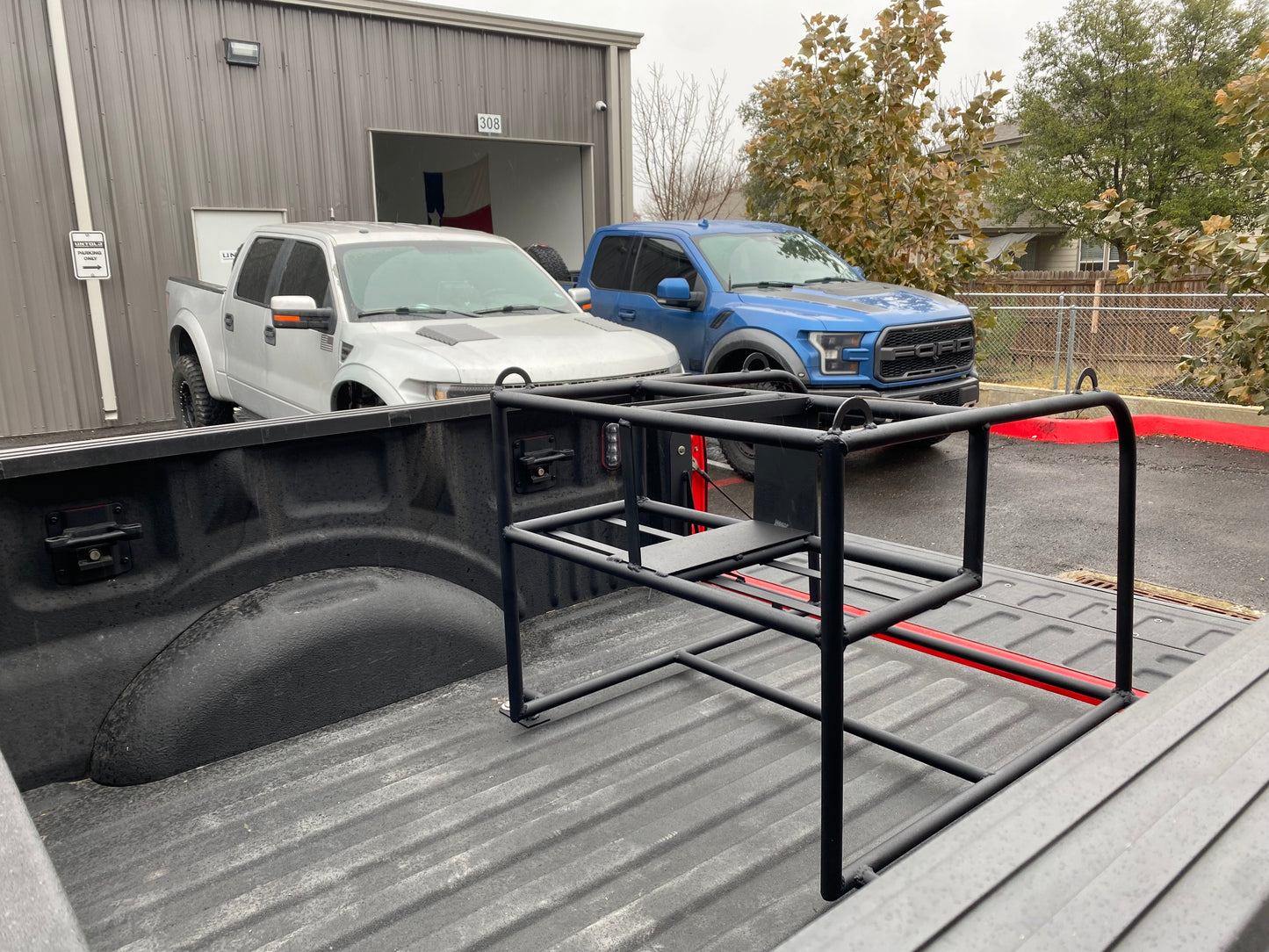 Gen 2 & 3 Ford Raptor Chase Rack & bedside Support