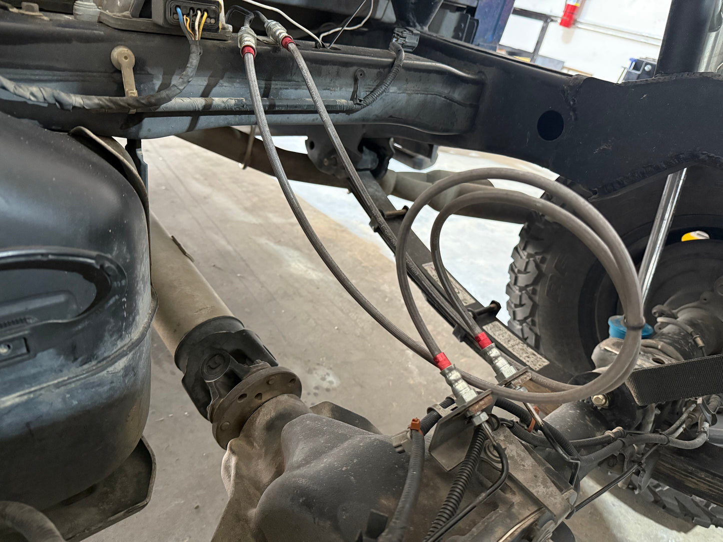 Extended Stainless Steel Brake lines