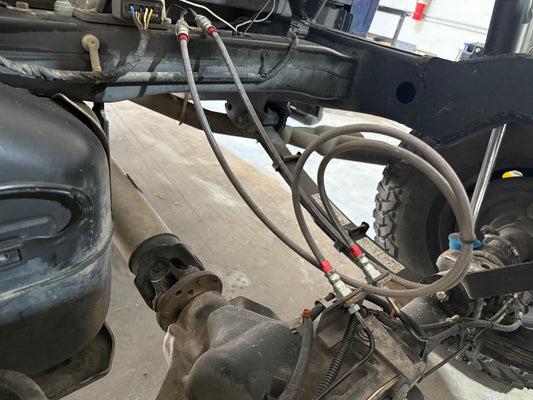 Extended Stainless Steel Brake lines